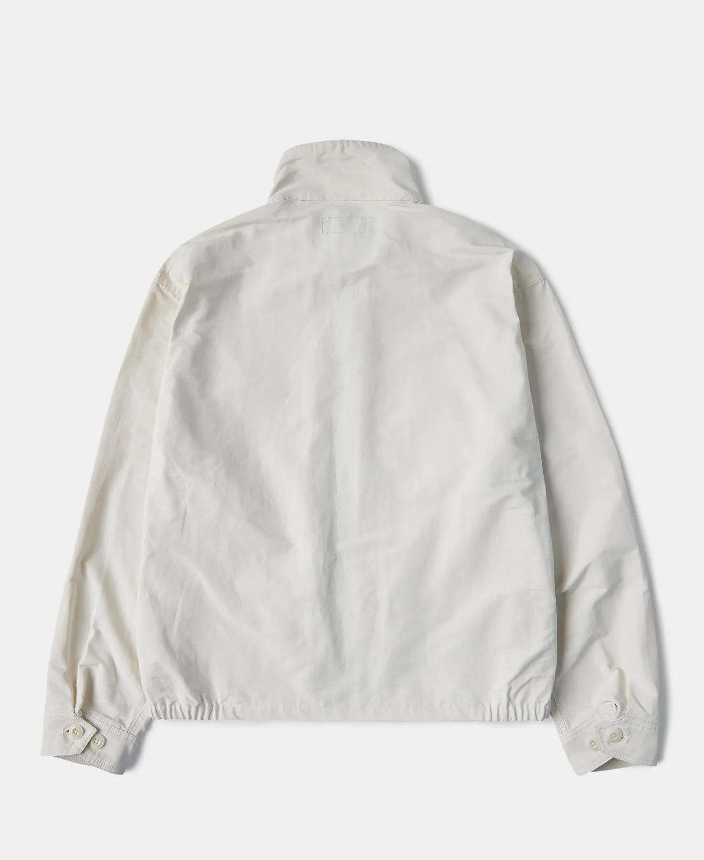 1960s Racer Short Cut Jacket - White