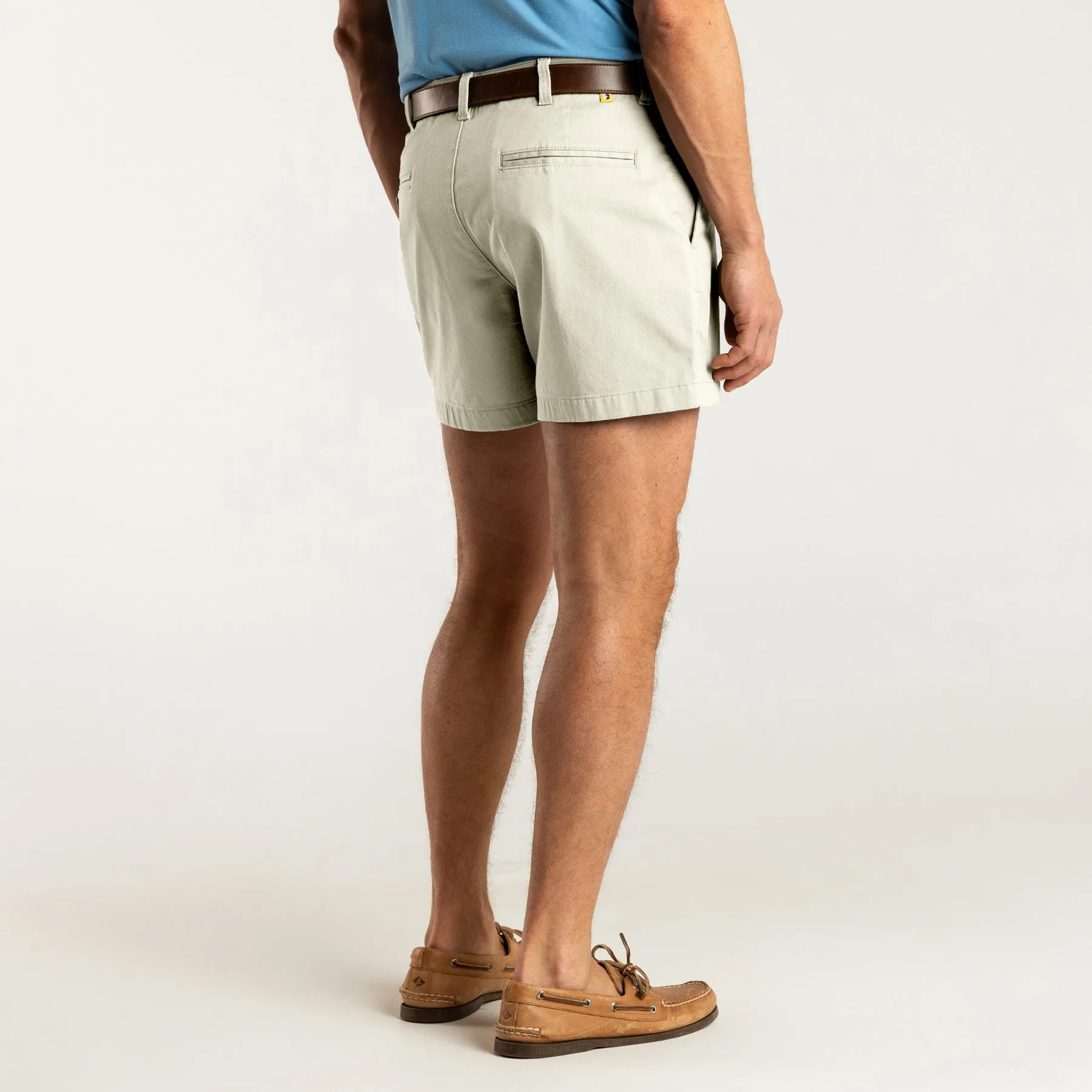 5" Gold School Chino Short