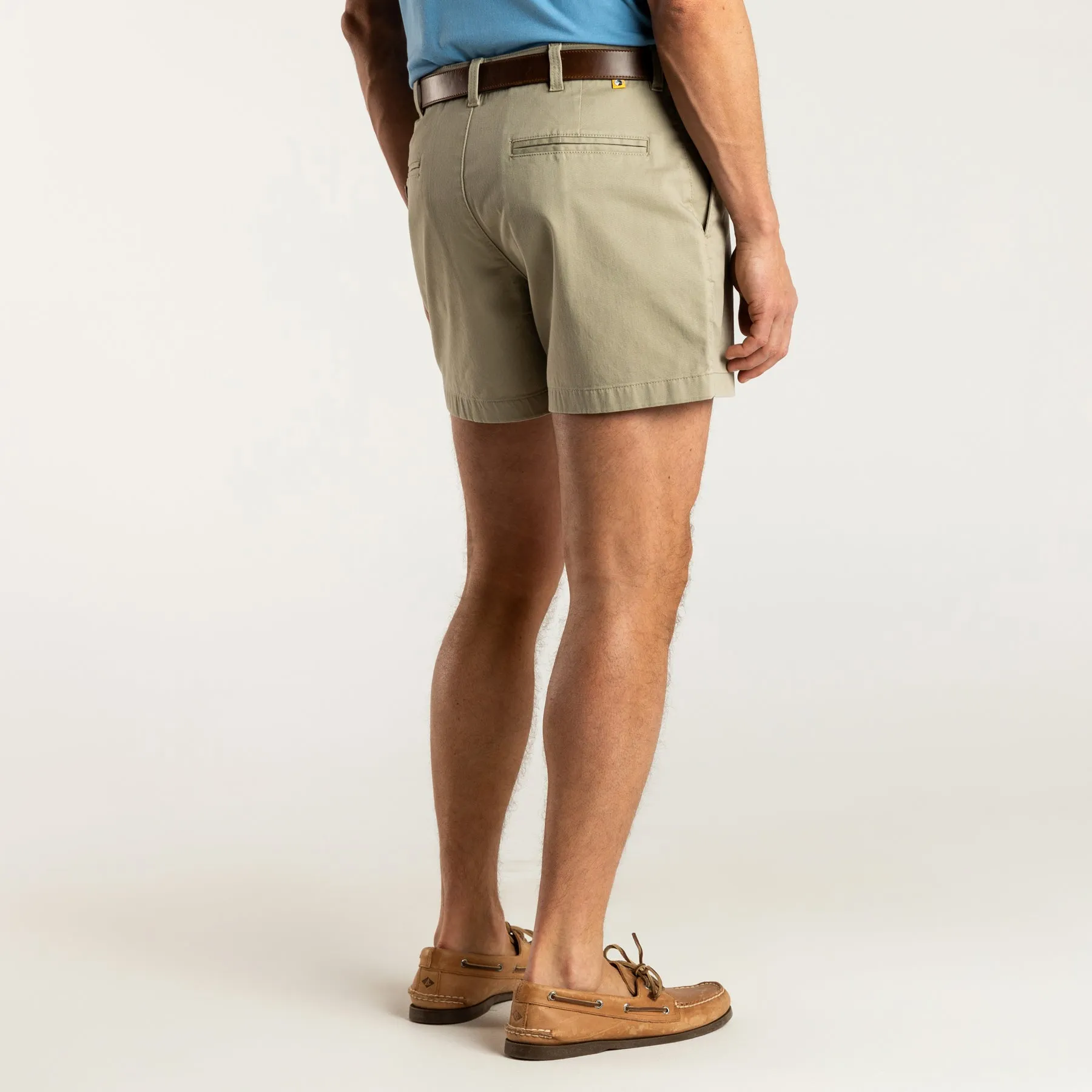 5" Gold School Chino Short