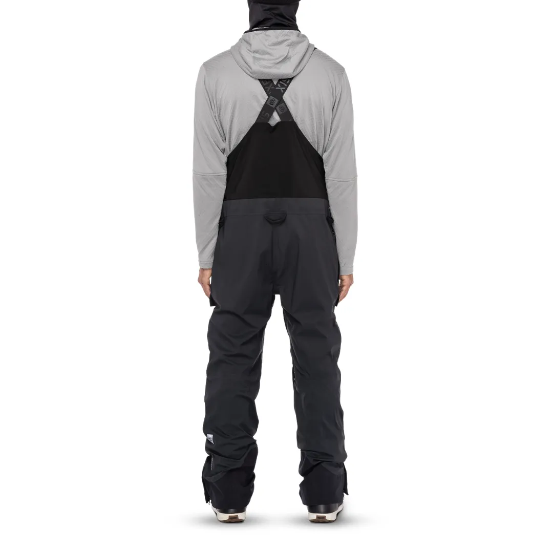 686 Men's Gore-tex Stretch Dispatch Bib Pant 2025 Black