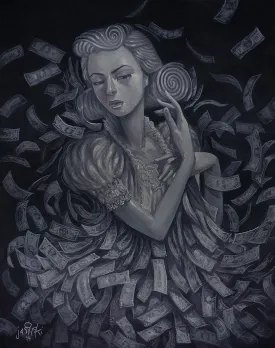 Aaron Jasinski - "A Great Big Dollar Sign For a Heart"