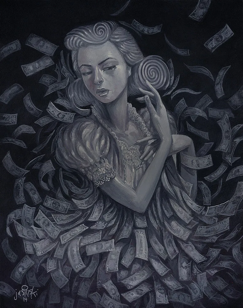 Aaron Jasinski - "A Great Big Dollar Sign For a Heart"