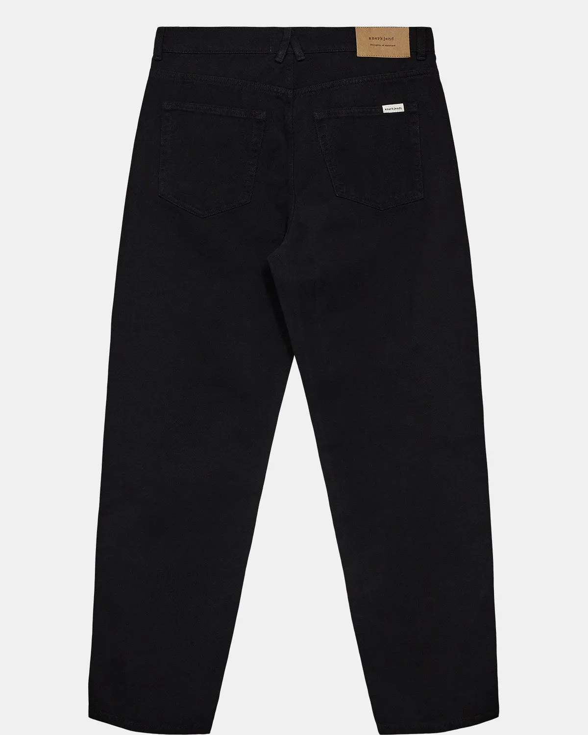 AKJANIC GARMENT DYED PANTS - Caviar