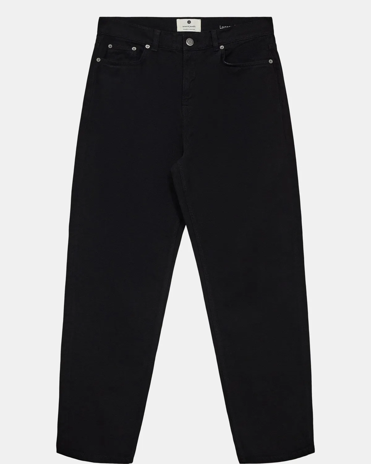 AKJANIC GARMENT DYED PANTS - Caviar