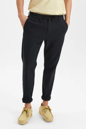 AKJENS ELASTIC WAIST PANTS - Caviar