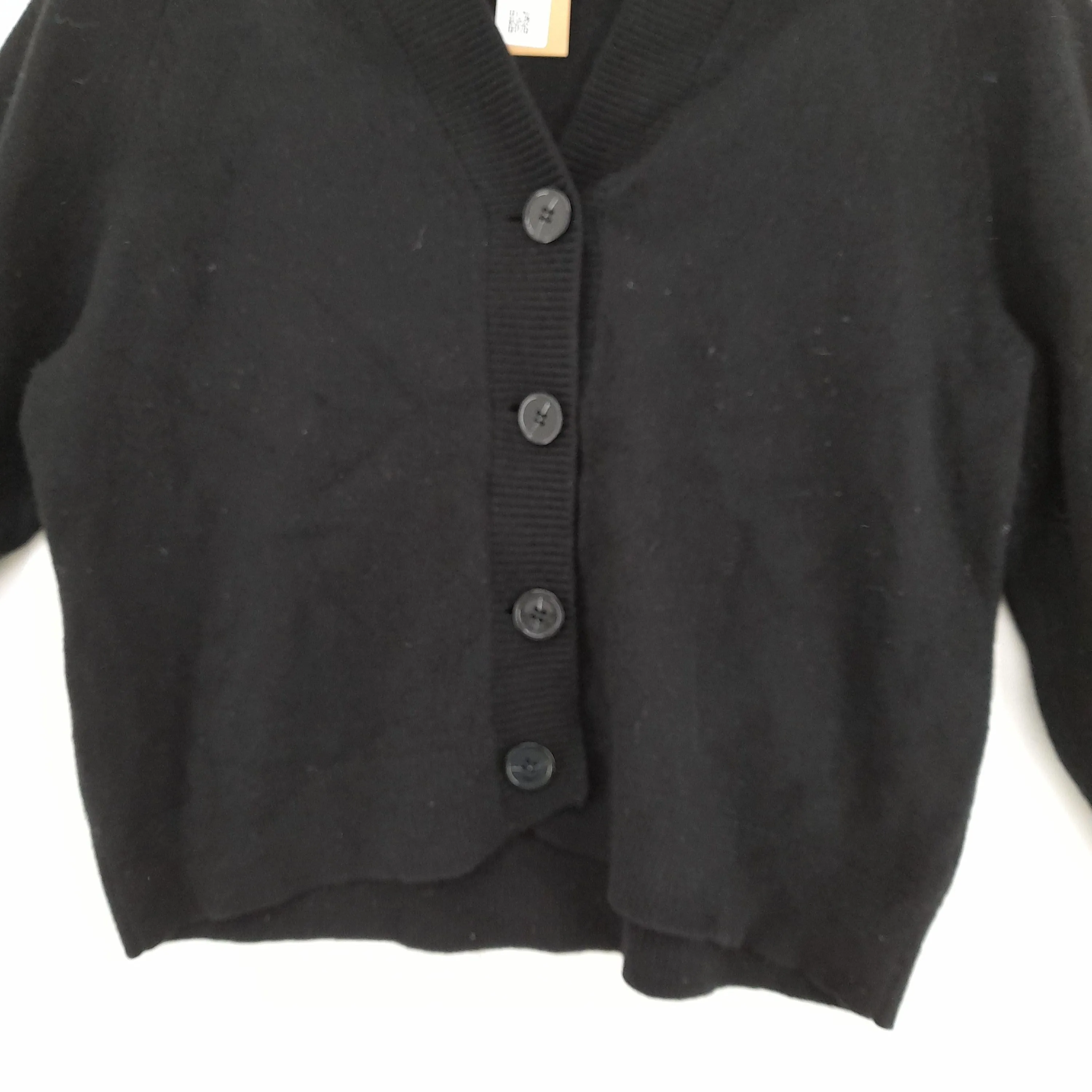 & Other Stories Women's Cardigan S Black 100% Wool