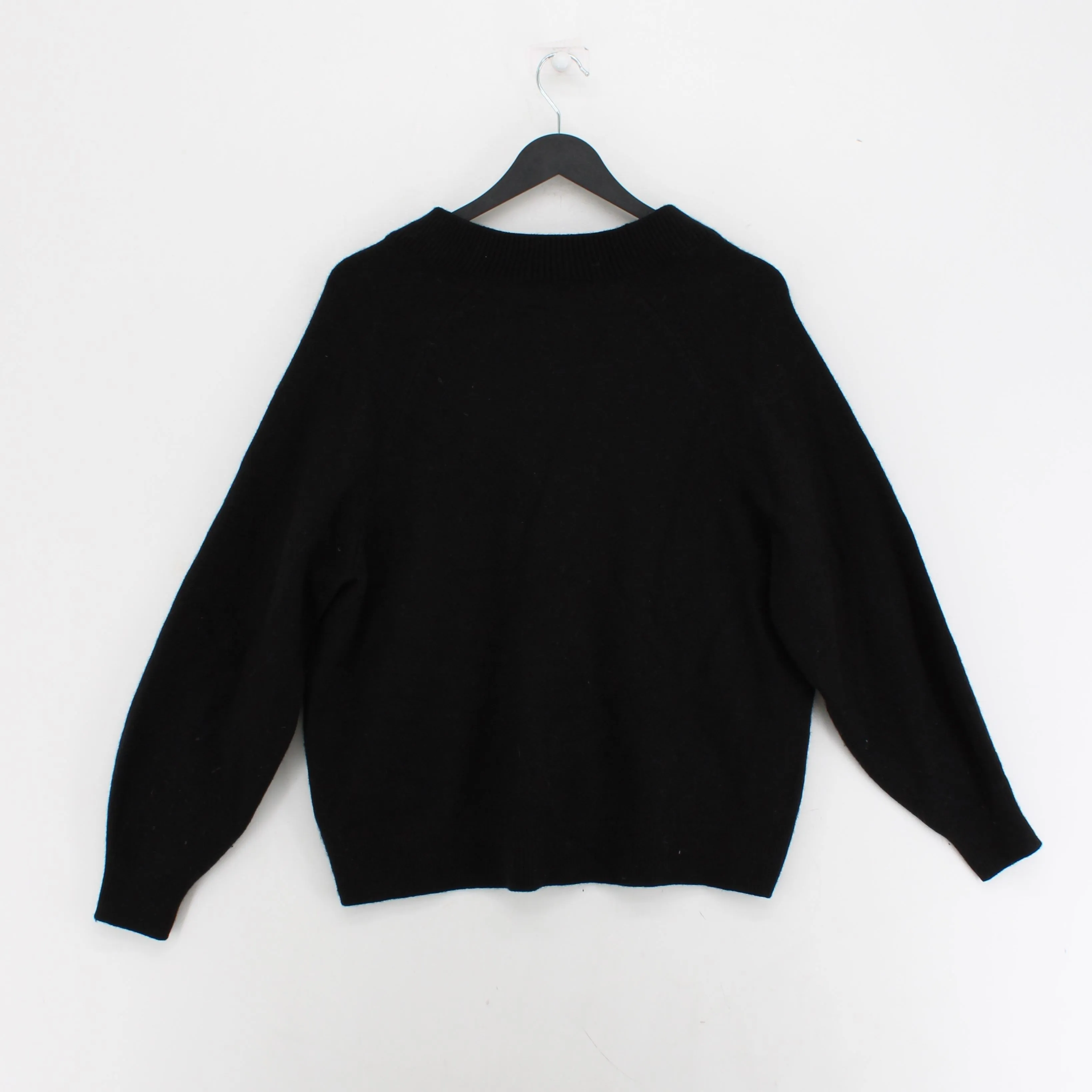 & Other Stories Women's Cardigan S Black 100% Wool
