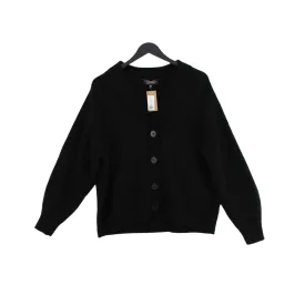 & Other Stories Women's Cardigan S Black 100% Wool