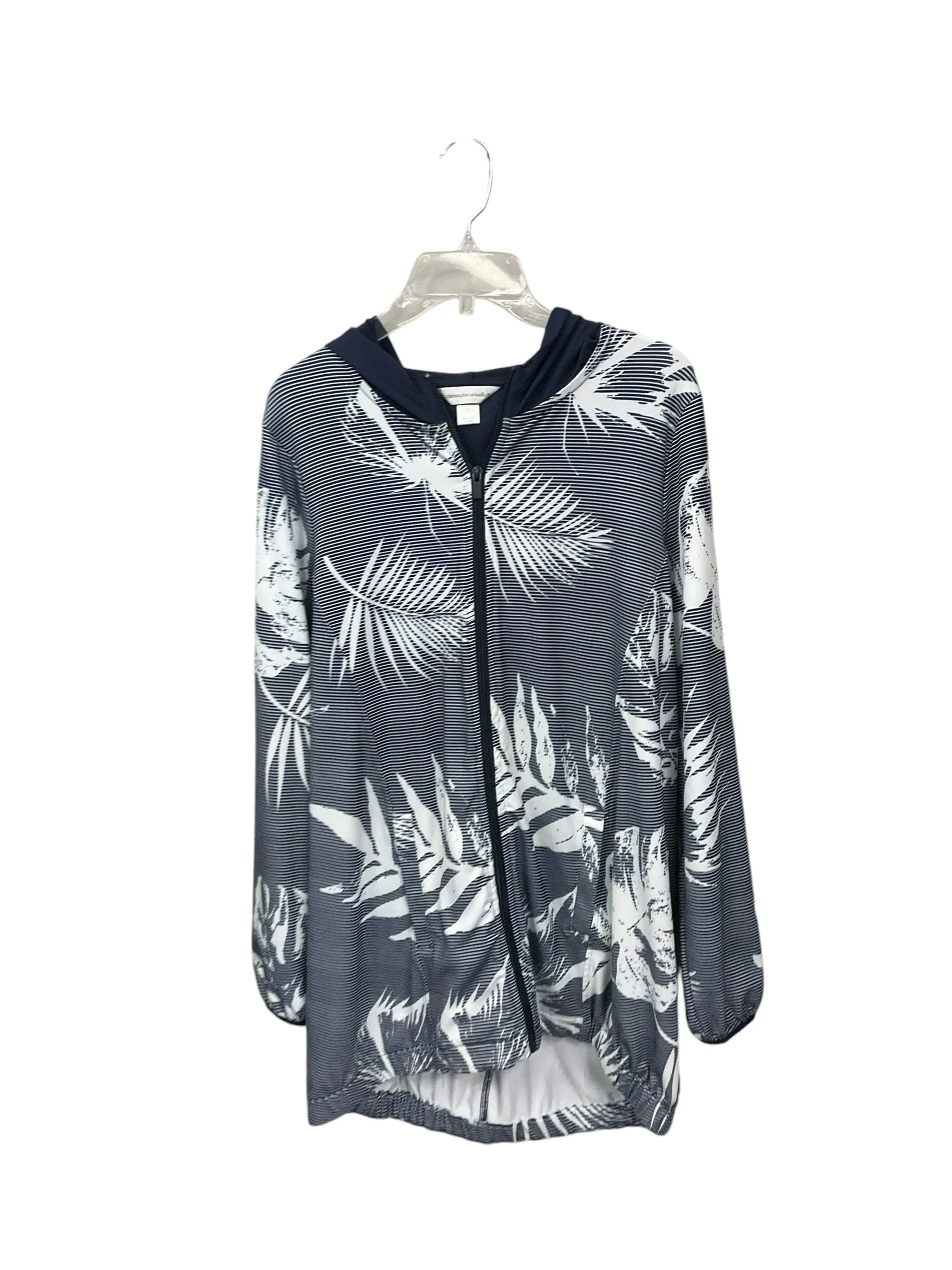 Athletic Jacket By Christopher And Banks In Multi-colored, Size: S