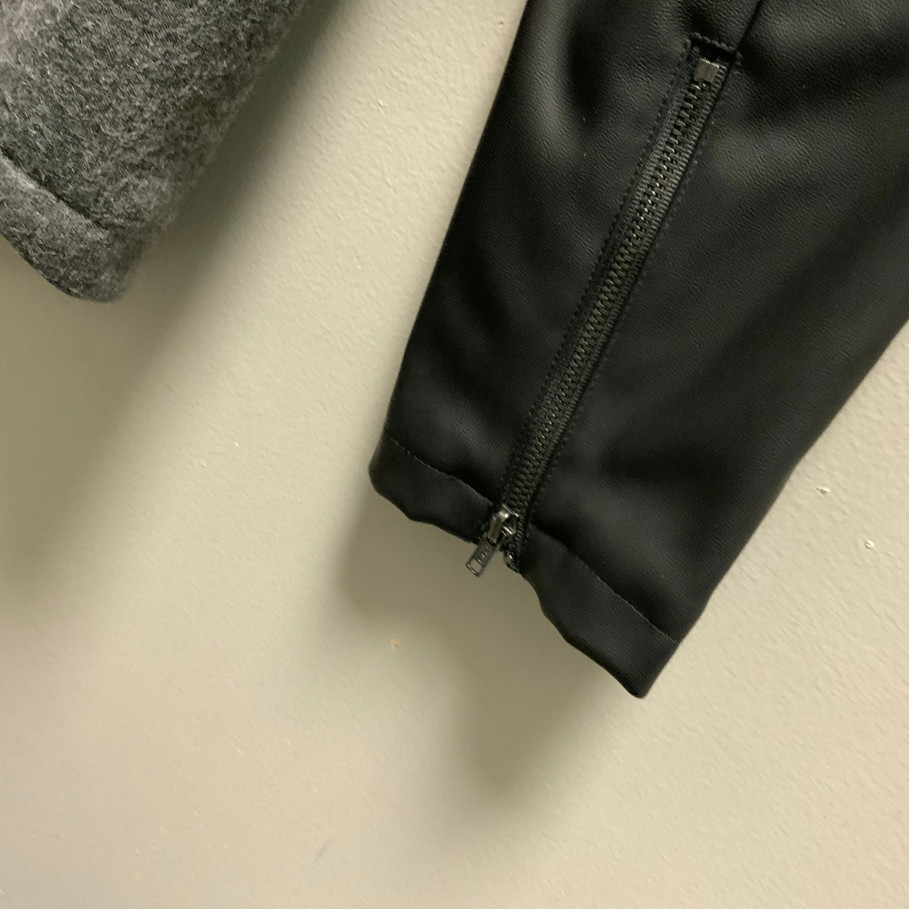 Athletic Jacket By Fabletics In Grey, Size: M