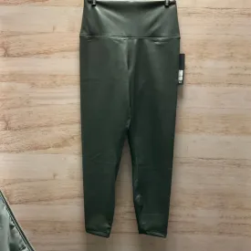 Athletic Leggings By 90 Degrees By Reflex In Green, Size: L