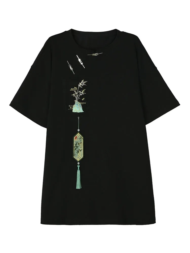 Bamboo Shadow Chinese Style Short Sleeve Tee