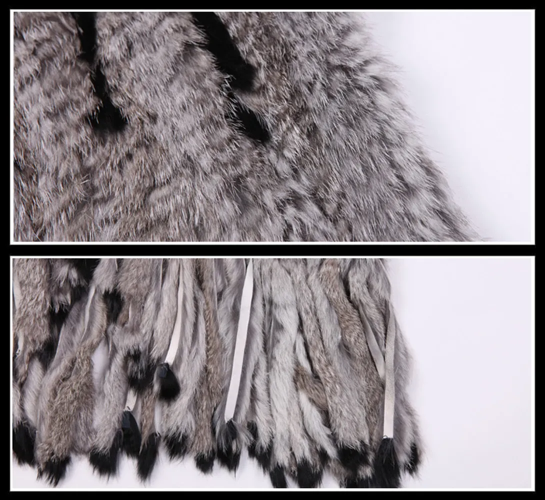 Beautiful Natural Sheep Leather Coat Jacket  Big Size Fox Fur Collar