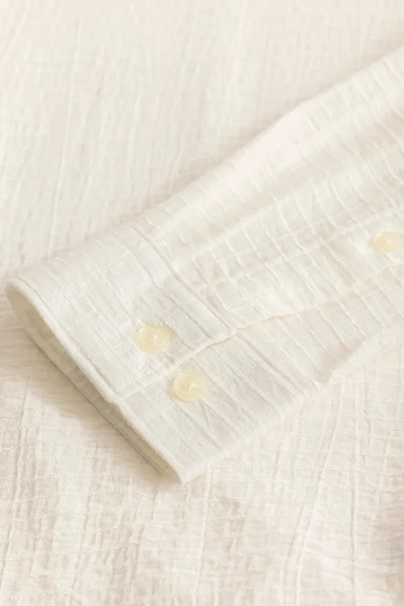 Benedetta Cream Textured Shirt