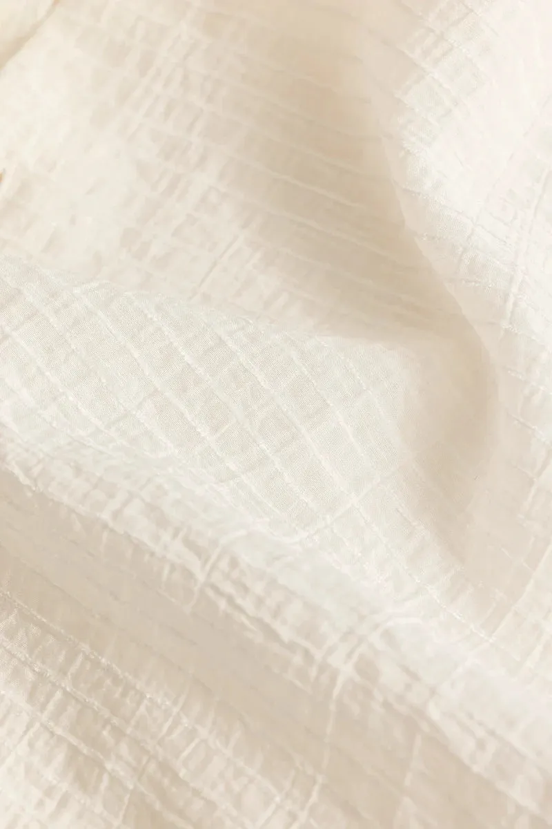 Benedetta Cream Textured Shirt