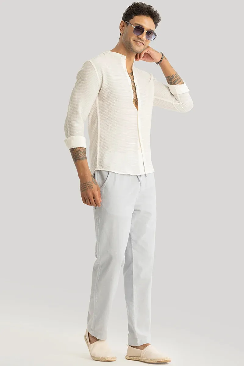 Benedetta Cream Textured Shirt