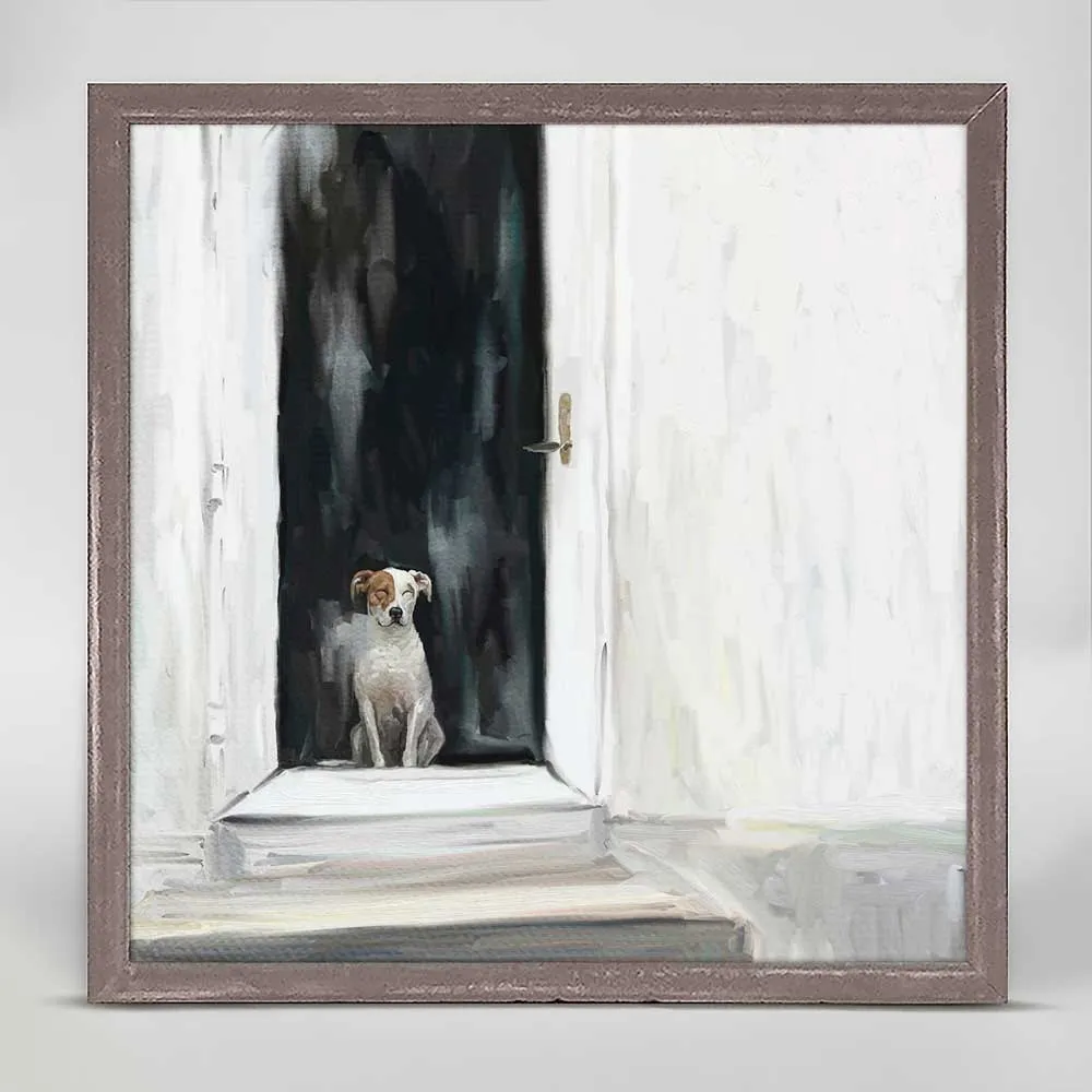 Best Friend - Waiting Mini Framed Canvas