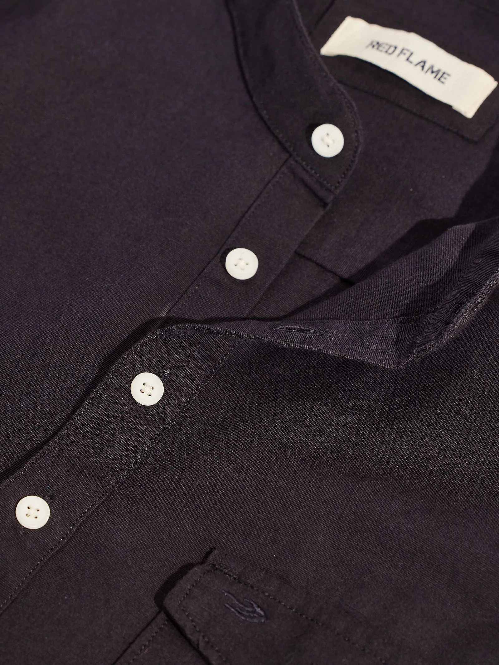 Black Double Pocket Kurta