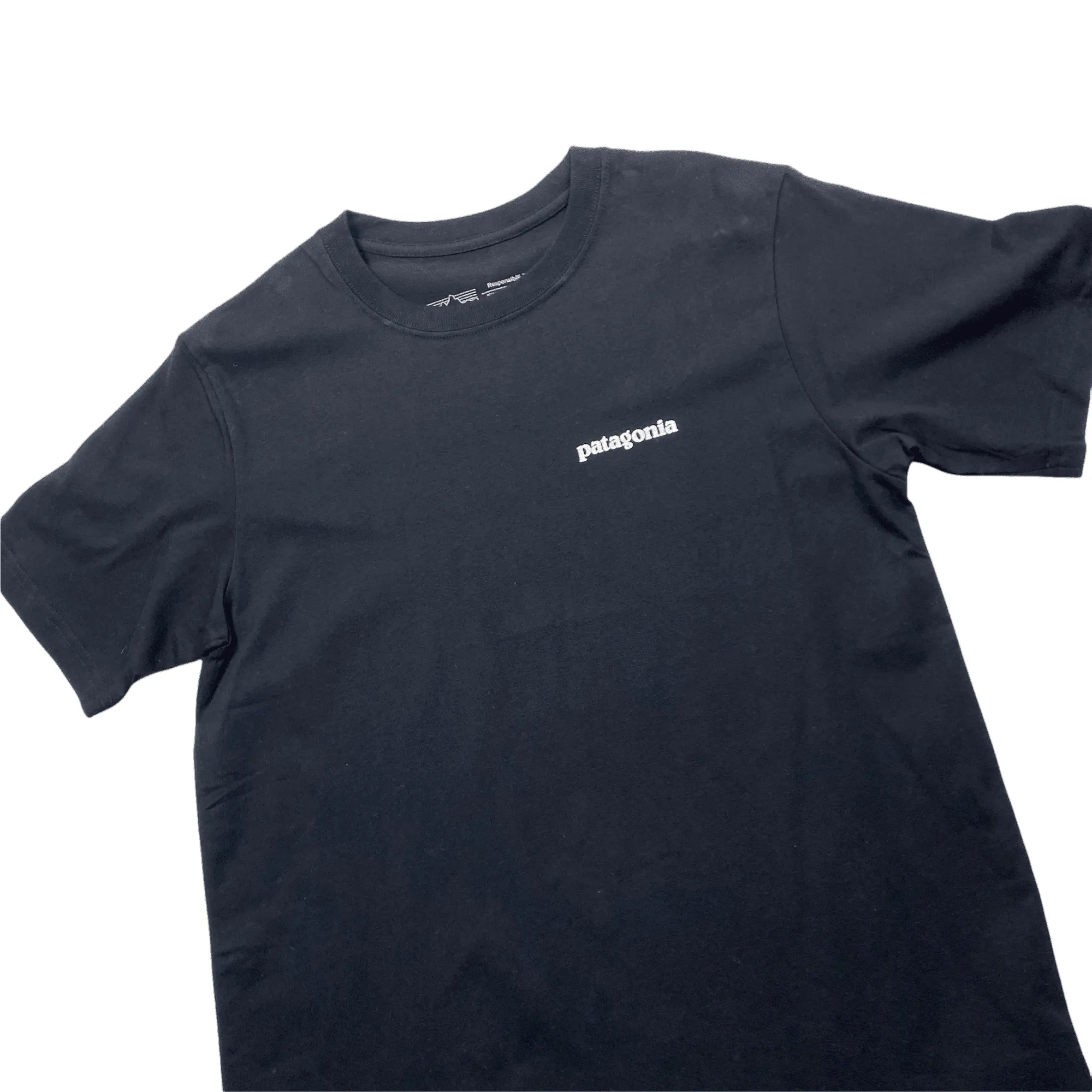Black Patagonia Tee - Large (Recommended Size - Medium)