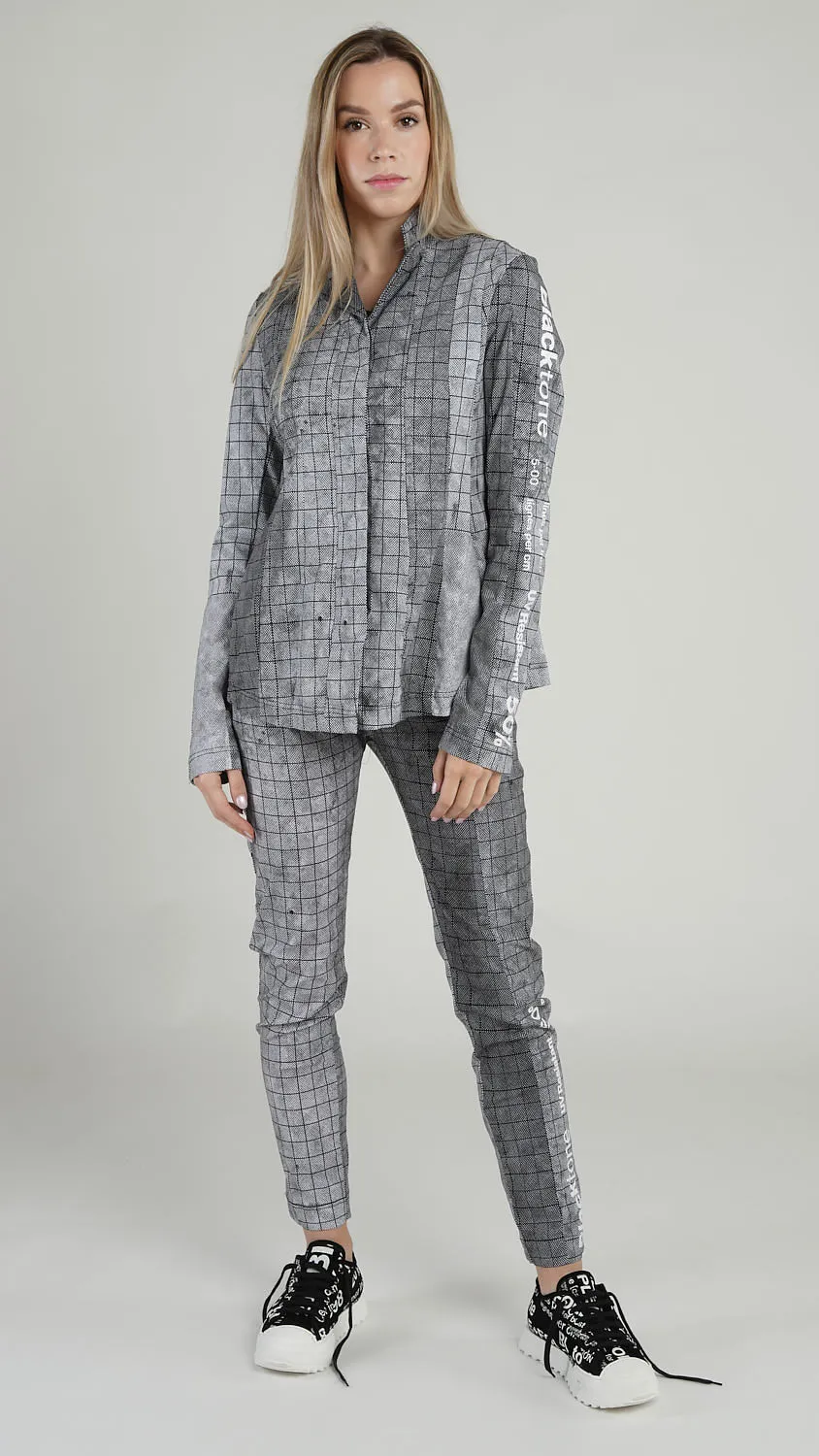 Black Print Jacket