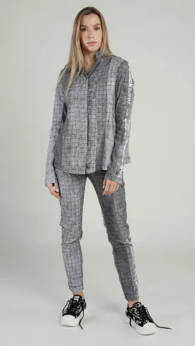 Black Print Jacket
