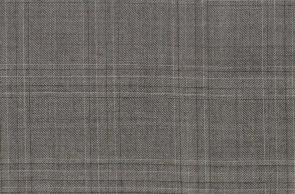 Black/White Check 100% Wool (Ref-841087)