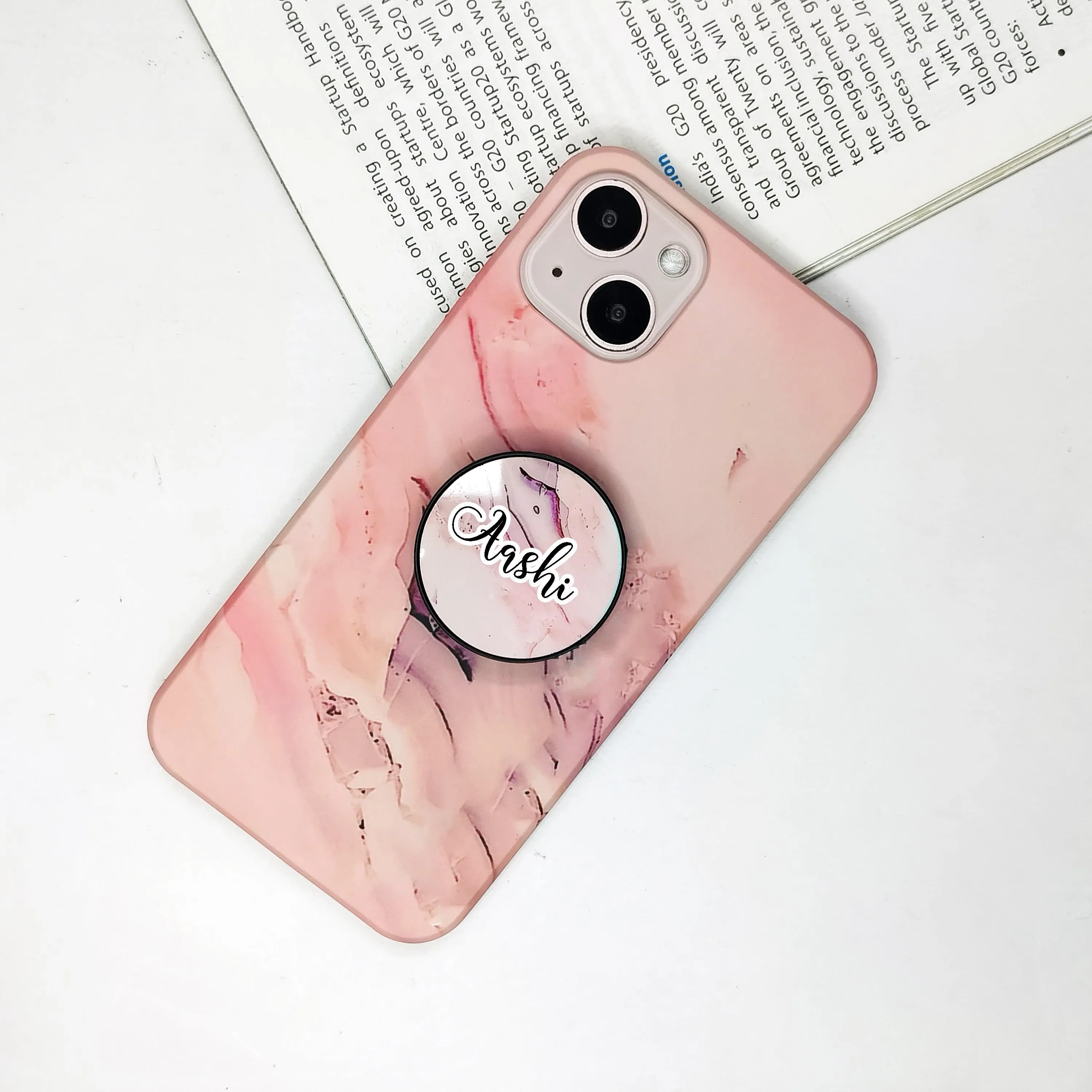 Bling Moon Shell Phone Case Cover