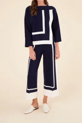 BOXY TOP W/ BORDER
