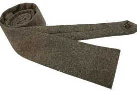 brown wool tie| hand made modshipping brand wool necktie