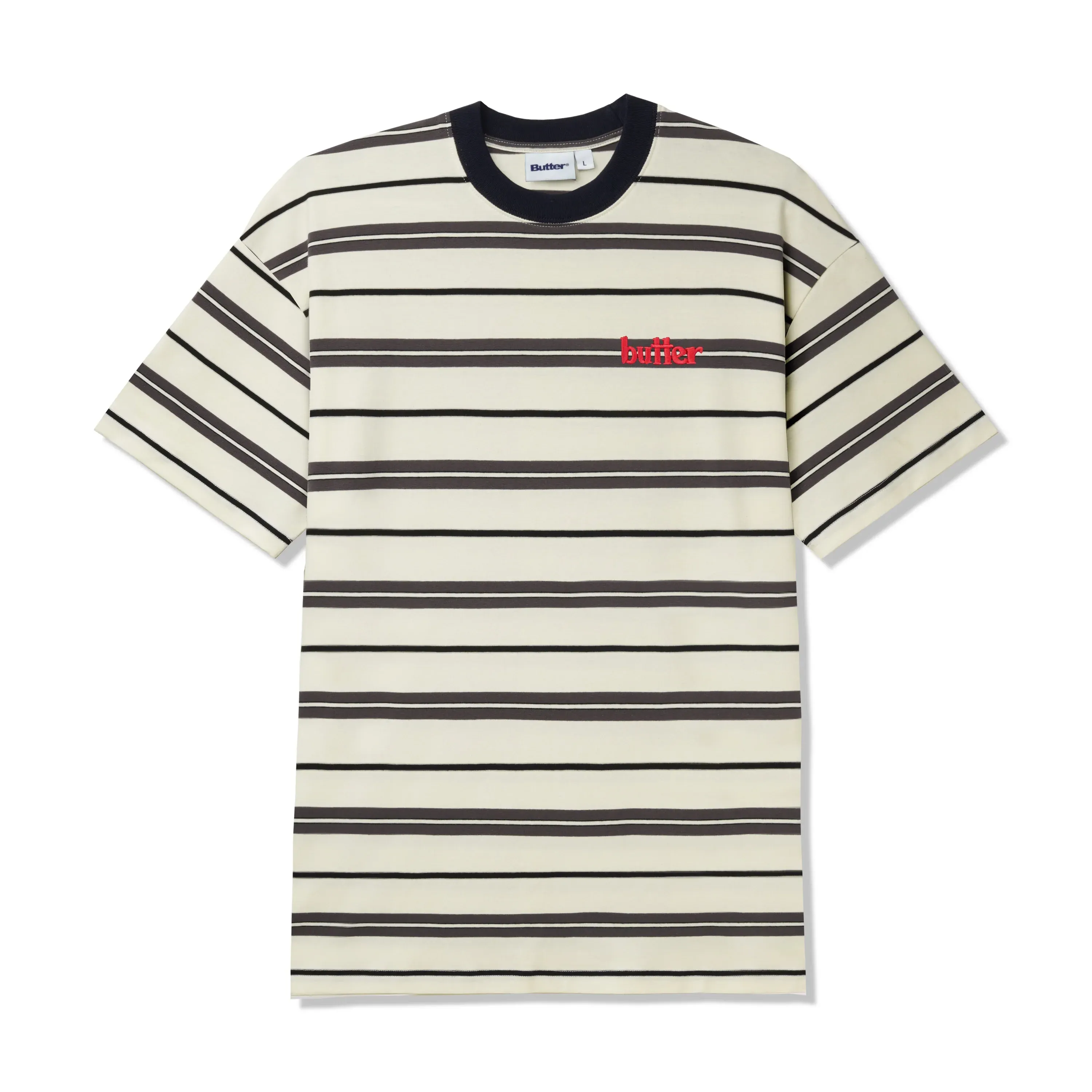 Bryce Stripe Tee, White