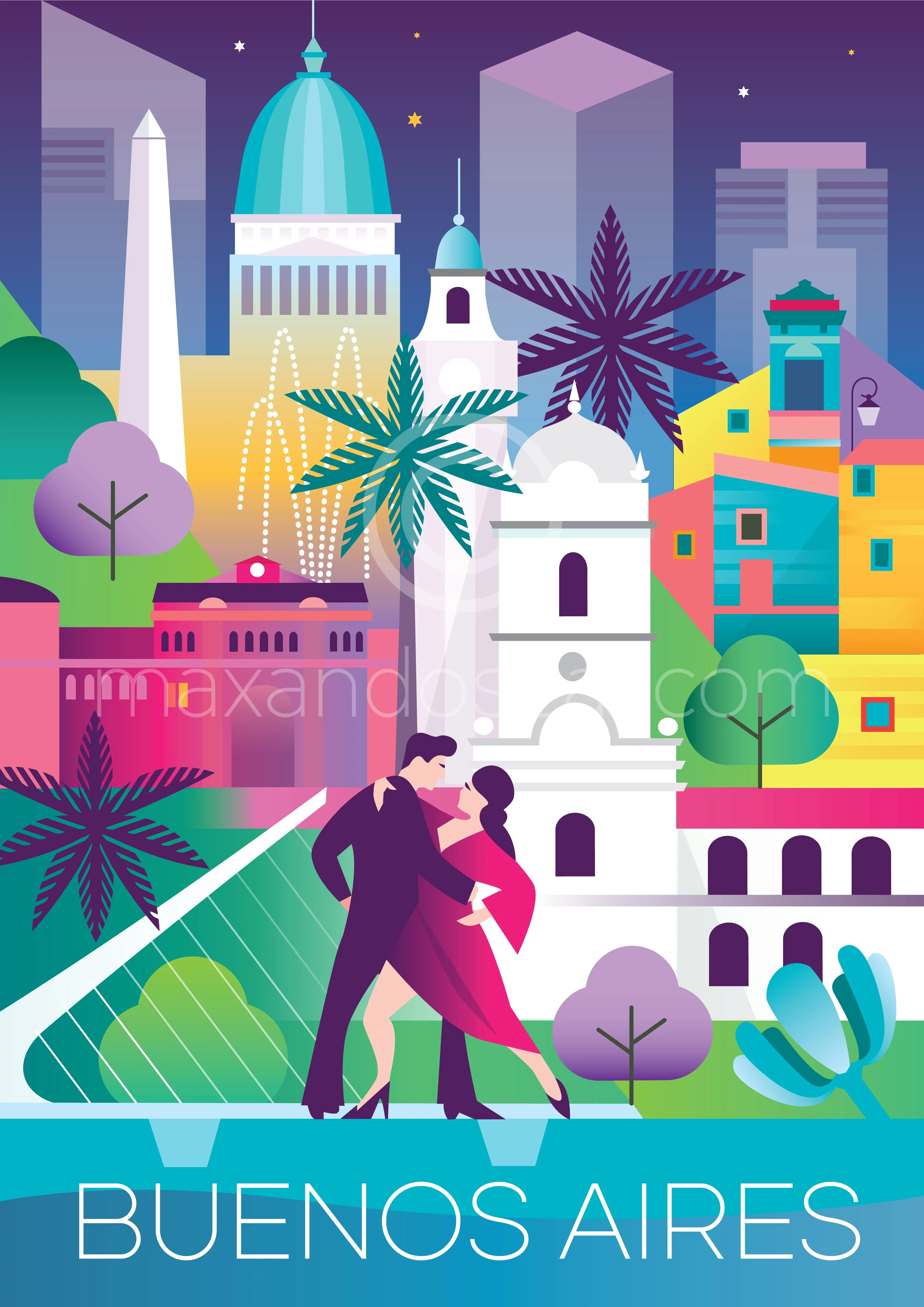 BUENOS AIRES PRINT