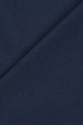 Premium Carlo Barbera 2001U Navy Wool Cloth - 3 Meters (Grade 2/4)