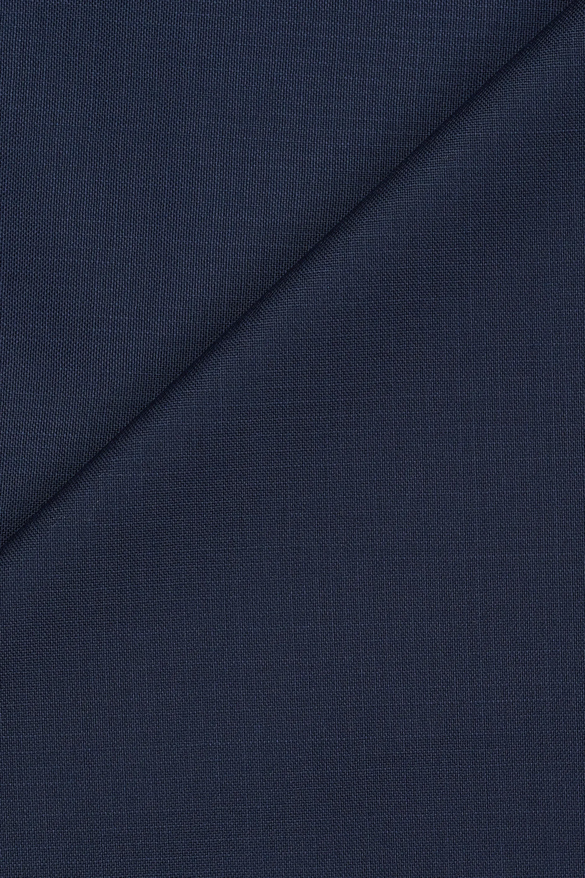 Premium Carlo Barbera 2001U Navy Wool Cloth - 3 Meters (Grade 2/4)