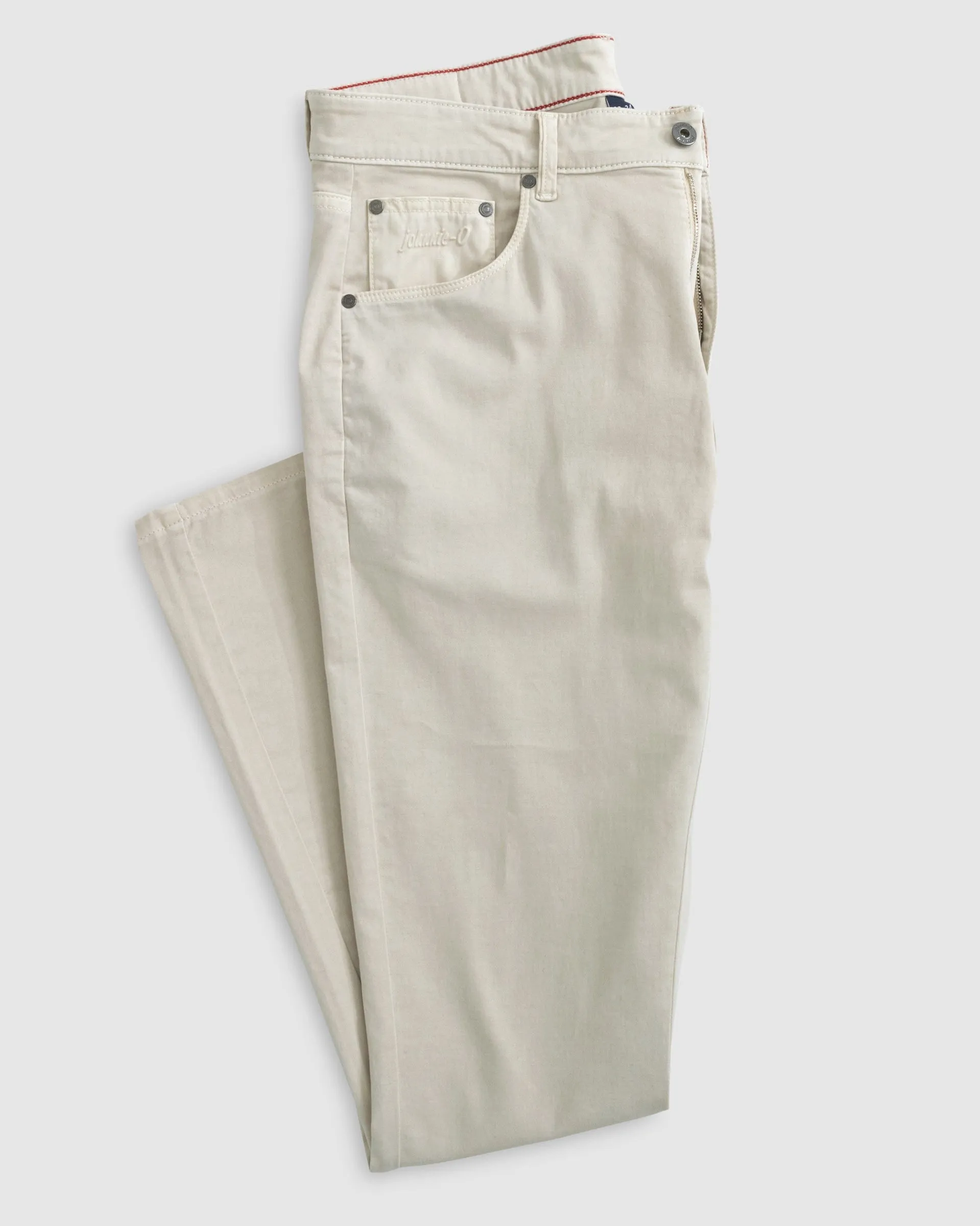 Carmel Sateen 5-Pocket Pants
