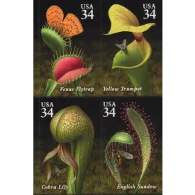 Carnivorous Plant Stamps - United States