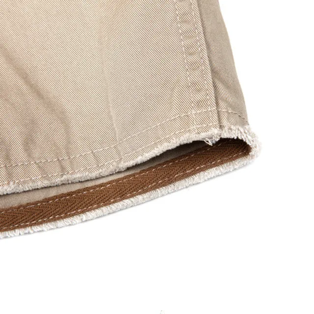 Giza Chino-Style Cut-Off Shorts