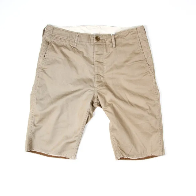 Giza Chino-Style Cut-Off Shorts