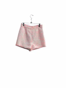 cinq a sept Hot Pink and White Size 4 Shorts