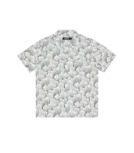 CITY RAIN CAMP COLLAR SHIRT - GREY