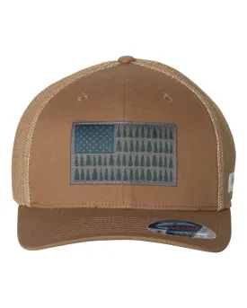Columbia 183710 PFG Tree Flag Mesh™ Flexfit® Cap