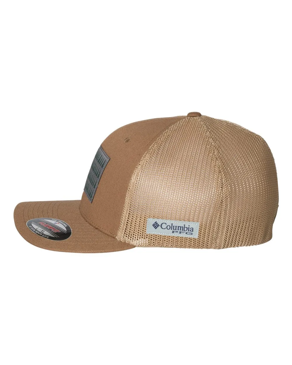 Columbia 183710 PFG Tree Flag Mesh™ Flexfit® Cap