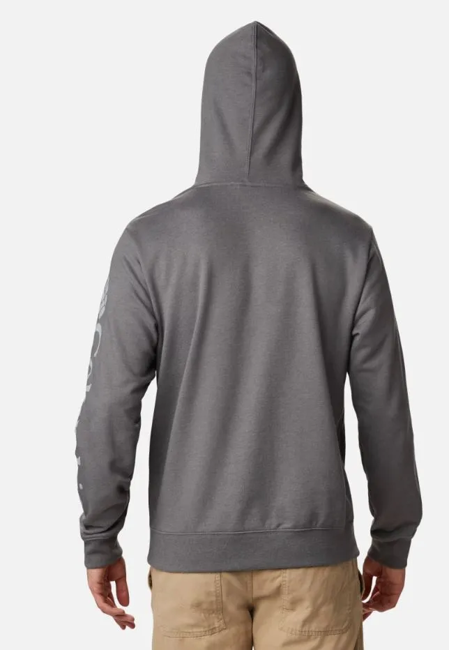Columbia Viewmont Sleeve Logo Grey Hoody Grey