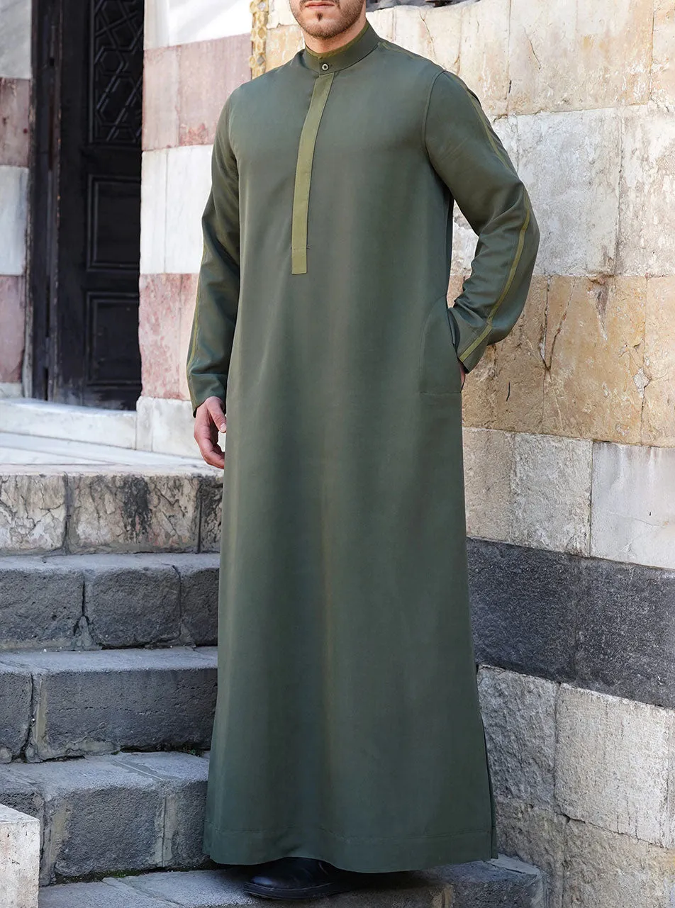 Contrast Trim Thobe
