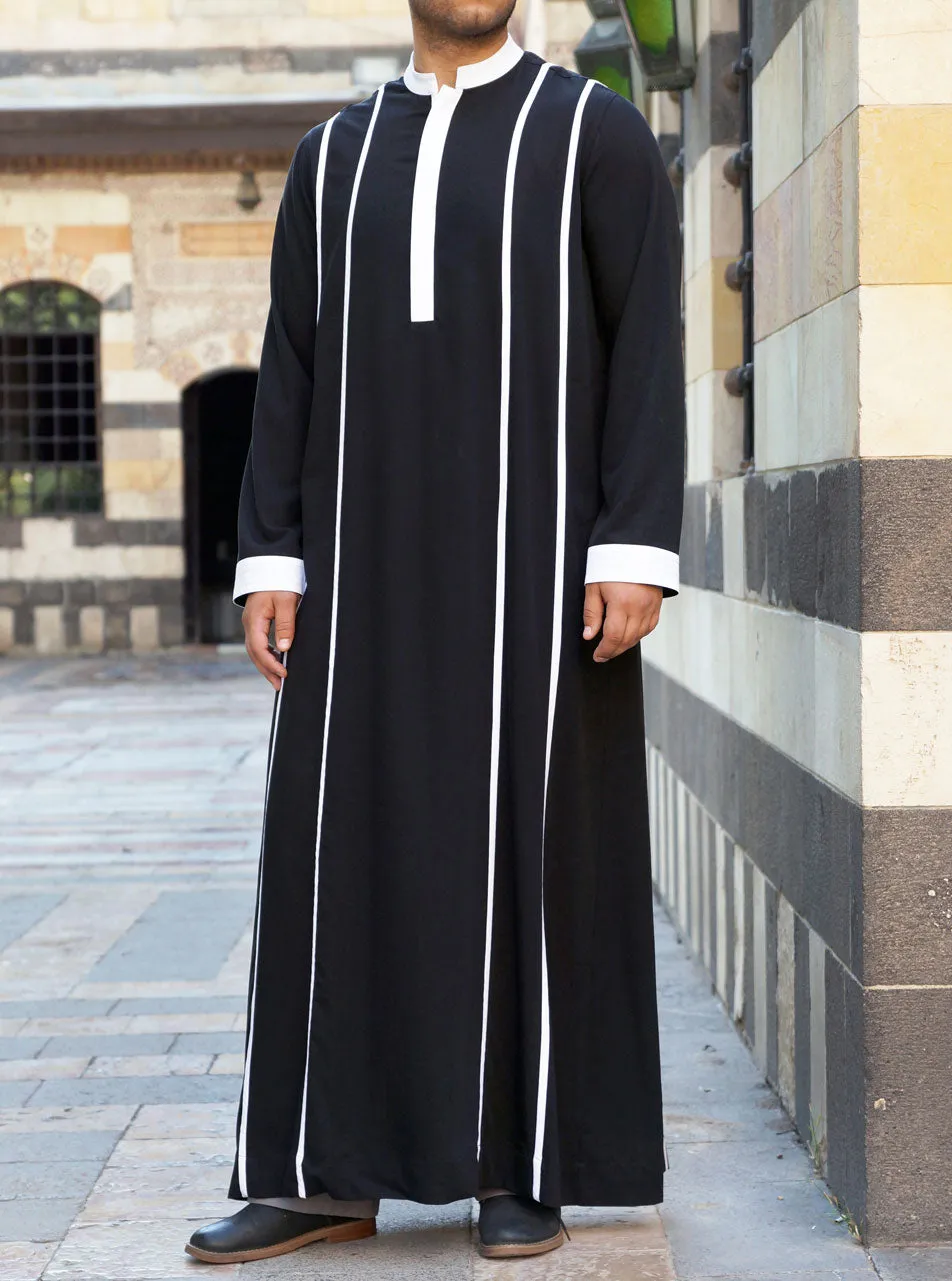 Contrast Trim Thobe
