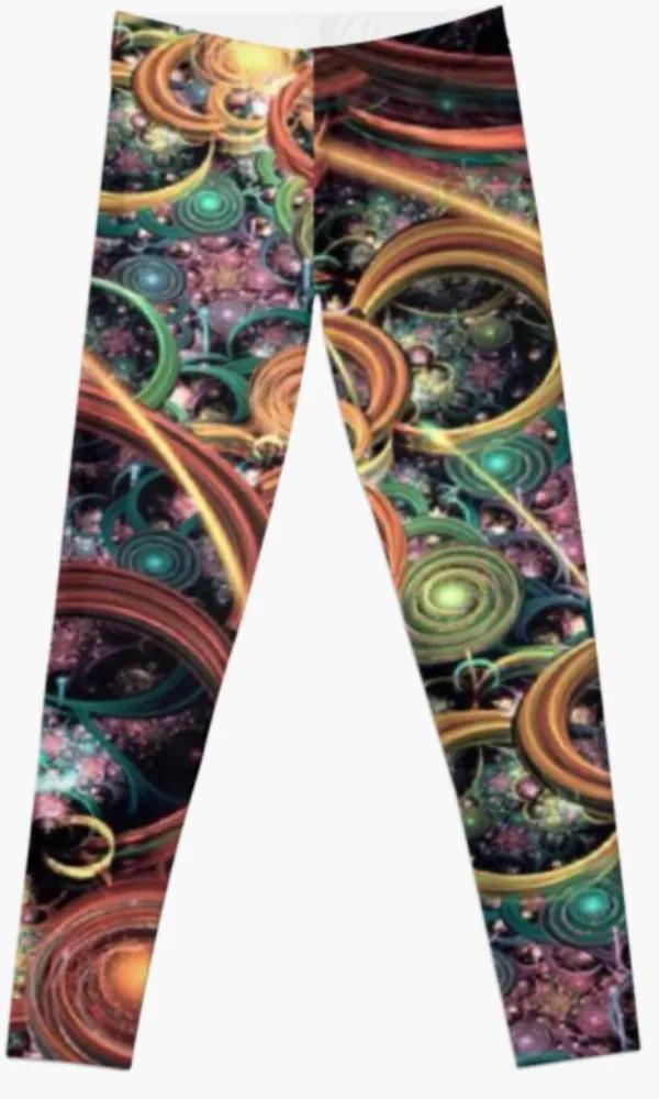 Cowgirl Kim Circles Leggings - Medium Only