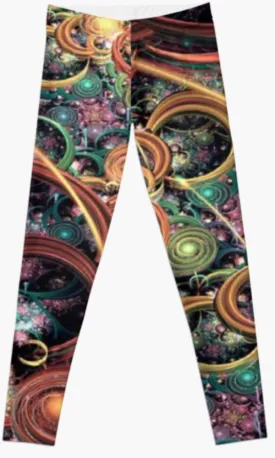 Cowgirl Kim Circles Leggings - Medium Only