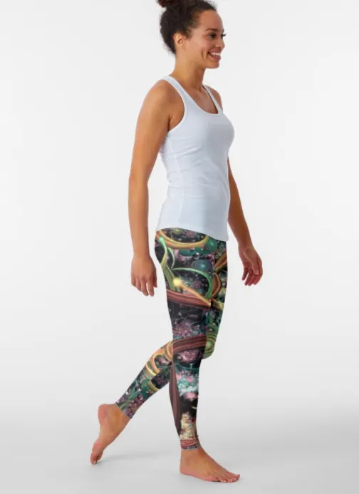 Cowgirl Kim Circles Leggings - Medium Only