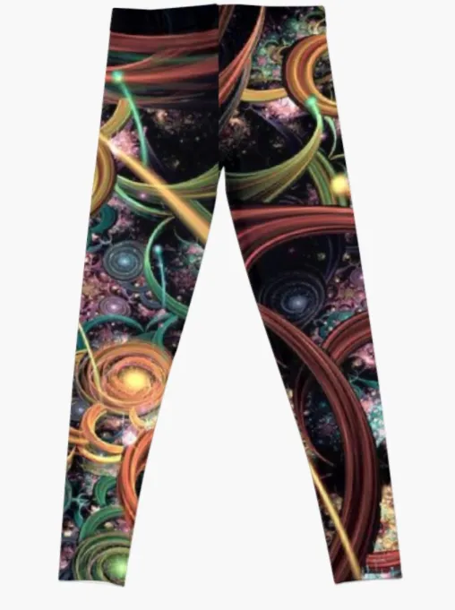 Cowgirl Kim Circles Leggings - Medium Only