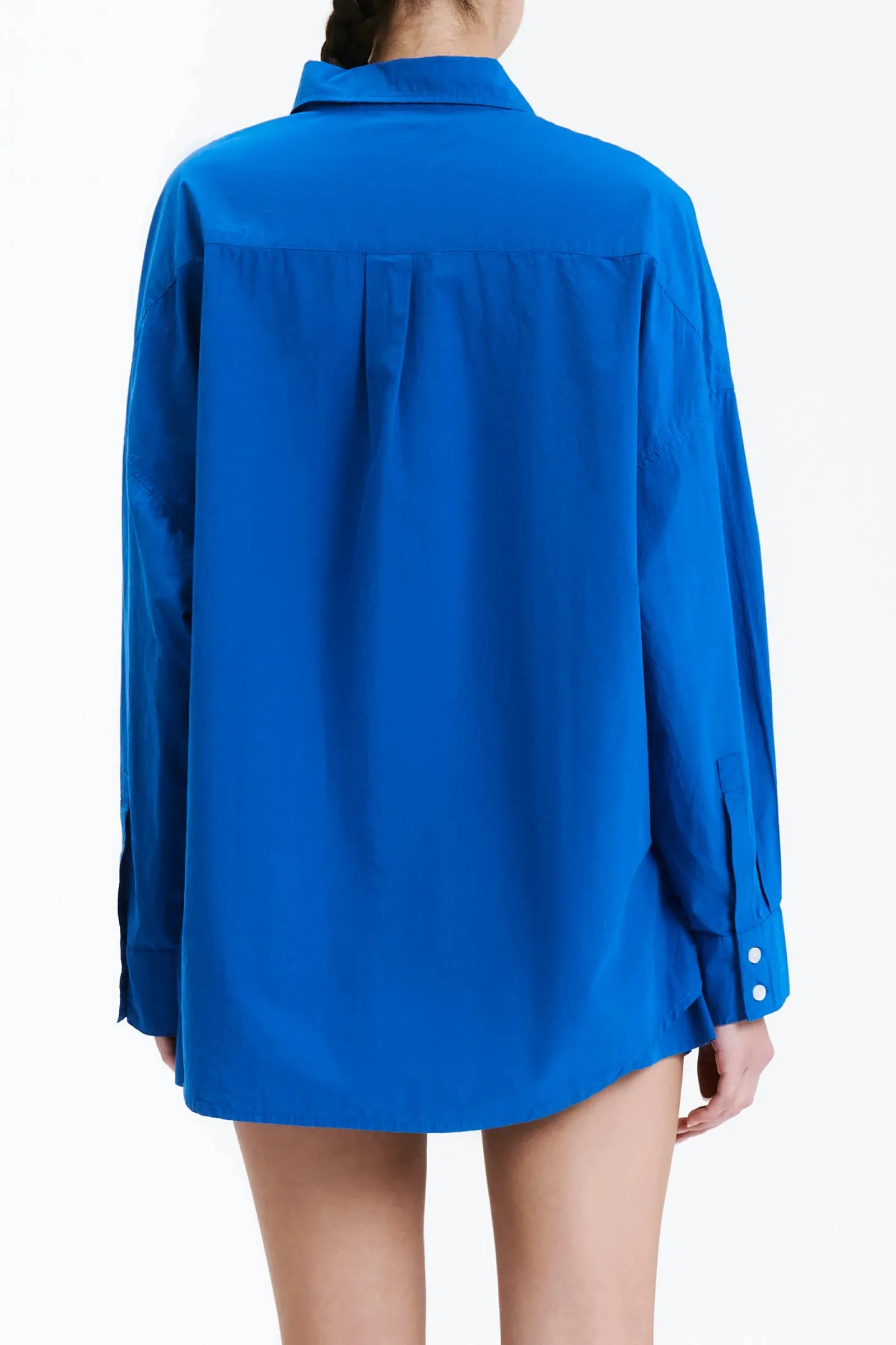 Cruz Poplin Shirt Pacific