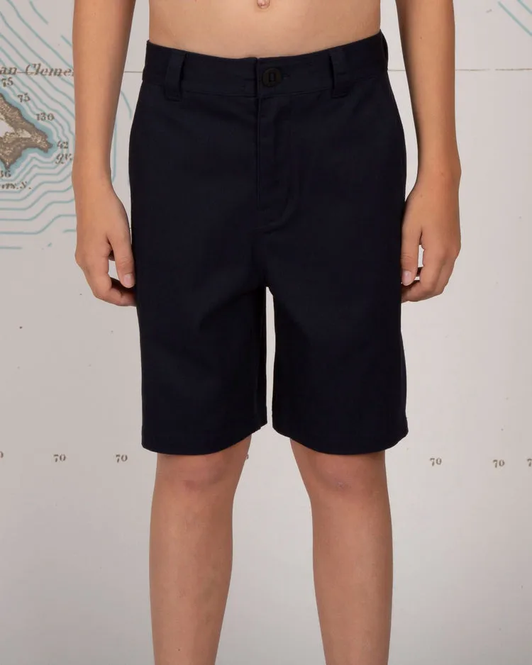 Deckhand Boys Chino Short NVY
